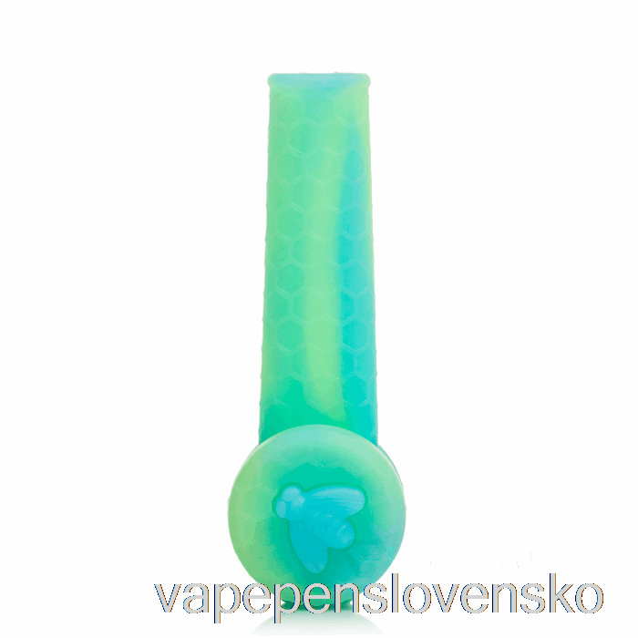 Stratus Trio Silikónová Fajka Aqua Glow (uv Modrá / Uv Zelená) Vape Cigareta
